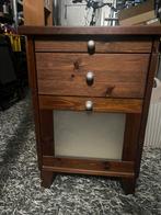 Nachtkastje, Huis en Inrichting, Slaapkamer | Nachtkastjes, Ophalen, Gebruikt, Minder dan 45 cm, 55 tot 70 cm