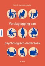 Verslaglegging van psychologisch onderzoek 5e druk, Boeken, Ophalen of Verzenden, Beta, Zo goed als nieuw, Niet van toepassing