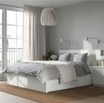 Perfect Ikea Malm bed,lattenbodem,matrassen,2 lades 160x200., Huis en Inrichting, Slaapkamer | Complete slaapkamers, Ophalen of Verzenden