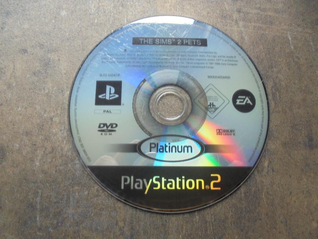 The Sims 2 Pets voor PS2 (zie foto's), Spelcomputers en Games, Gebruikt, 1 speler, Ophalen of Verzenden, Vanaf 12 jaar