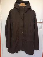 Övik Eco-Shell Fjallraven parka dames bruin L, Ophalen of Verzenden, Zo goed als nieuw, Kleding