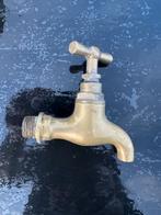 Messing buitenkraan, vintage, Tuin en Terras, Ophalen of Verzenden, Nieuw