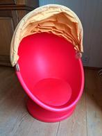 Ikea Lömsk ei draaistoel rood met gele kap, Ophalen, Zo goed als nieuw, Stoel(en)