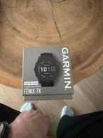 Garmin Fenix 7X Sapphire Solar, GARMIN, Gebruikt, Zwart, Ophalen of Verzenden