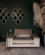 PTMD Block Loveseat, Ophalen, Tweepersoons, Stof, Minder dan 150 cm