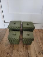 Diezijn manden 4 stuks, Huis en Inrichting, Ophalen of Verzenden, Zo goed als nieuw, Rond, Riet