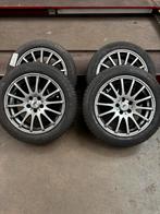 Vw,Seat,Skoda velgen met all season banden 195-55-16, Ophalen, 16 inch, Banden en Velgen, Winterbanden