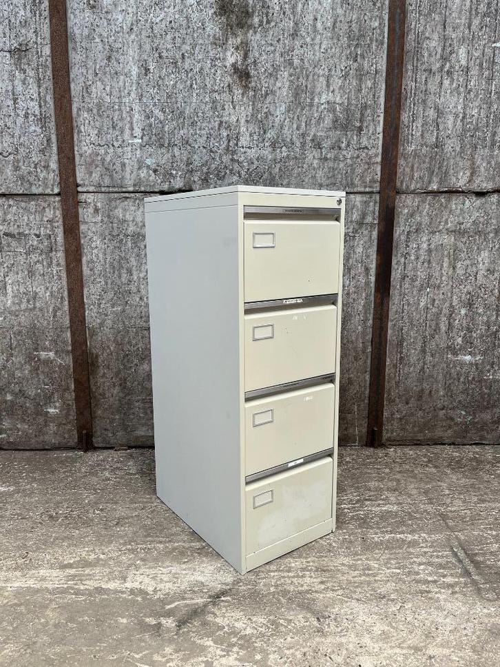 Gebruikte Emmein ladenkasten met gereviseerde 4 laden, Huis en Inrichting, Kasten | Ladekasten, Gebruikt, 100 tot 150 cm, Minder dan 50 cm