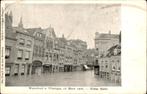 Vlissingen - Kleine Markt - Watervloed 1906, Ophalen of Verzenden, Voor 1920, Gelopen, Zeeland