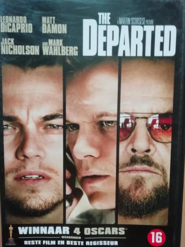 the departed( jack nicholson - leonardo dicaprio -matt damon, Cd's en Dvd's, Dvd's | Overige Dvd's, Zo goed als nieuw, Alle leeftijden