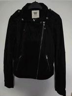 America Today Suède Bikerjasje Zwart - Maat S, Kleding | Dames, Jassen | Winter, Zwart, Nieuw, Ophalen of Verzenden, Maat 36 (S)