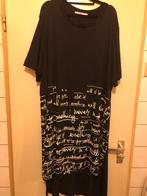 Mat fashion  tuniek/jurk zwart /wit maat 50/52, Kleding | Dames, Grote Maten, Ophalen of Verzenden, Zo goed als nieuw, Zwart, Jurk