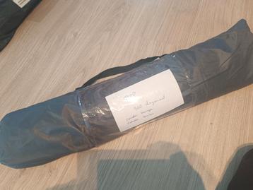 Tarp nieuw met stokken 360cm doorsnede  beschikbaar voor biedingen