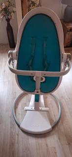 Bloom Fresco wit-blauw incl. accessoires, Kinderen en Baby's, Kinderstoelen, Ophalen of Verzenden, Gebruikt, Meegroeistoel, Stoelverkleiner