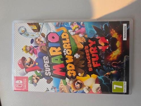 Super Mario 3D World + Bowser's Fury, Spelcomputers en Games, Games | Nintendo Switch, Zo goed als nieuw, Overige genres, 3 spelers of meer