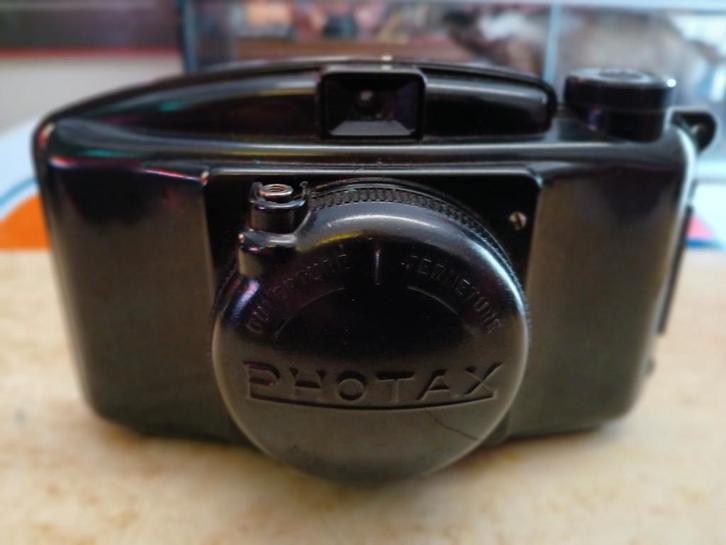 Photax boyer III vintage bakeliet camera., Audio, Tv en Foto, Fotocamera's Analoog, Gebruikt, Compact, Overige Merken, Ophalen of Verzenden