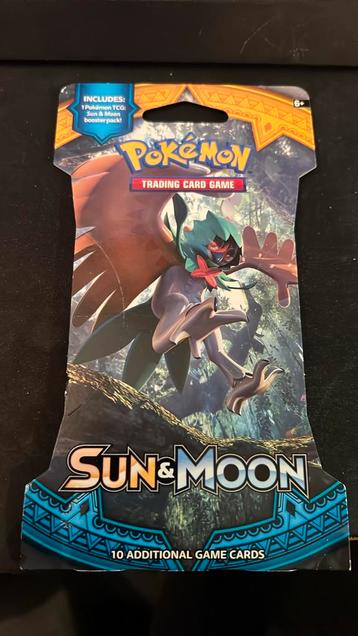 Sun&Moon Base Set Sleeved Booster Pack beschikbaar voor biedingen