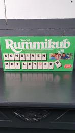 Woord Rummikub, grote stenen, vintage Goliath spel. 7A11, Hobby en Vrije tijd, Gezelschapsspellen | Overige, Tweedehands verkoop