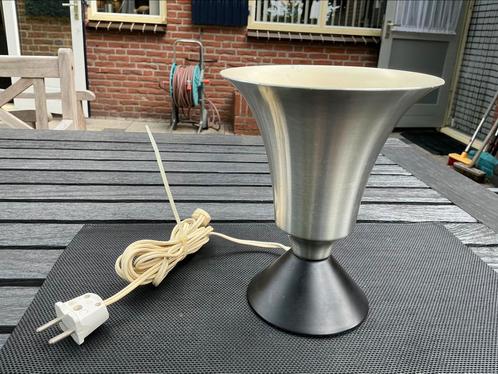 Vintage uplight van Anvia, Huis en Inrichting, Lampen | Tafellampen, Gebruikt, Minder dan 50 cm, Metaal, Ophalen of Verzenden