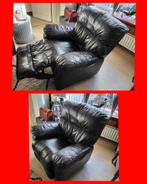 Relex-fauteuil ,bruin, verstelbaar, demontabel, Huis en Inrichting, Fauteuils, Gebruikt, Ophalen of Verzenden, All-round, 75 tot 100 cm