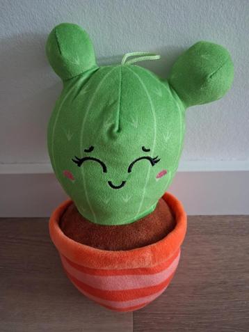 Knuffel cactus schattig groen oranje pot Landahl K9502 beschikbaar voor biedingen