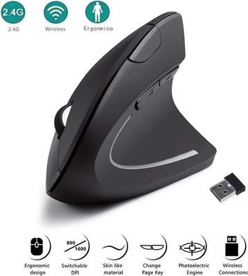 Verticale Muis Ergonomische 2.4Ghz Draadloze Optische muis beschikbaar voor biedingen