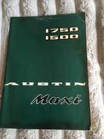 Instructieboekje Austin Maxi 1750 _ 1500 _ Nederlands 1971, Ophalen