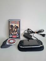PSP  3000 met 6 spellen- 1 film- memory card- opbergtas, Ophalen of Verzenden, Gebruikt, Met games, PSP 3000