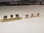 Benzinepomp HO spoor trein 1:87, Overige merken, Gebruikt, Gelijkstroom of Wisselstroom, Brug, Tunnel of Gebouw