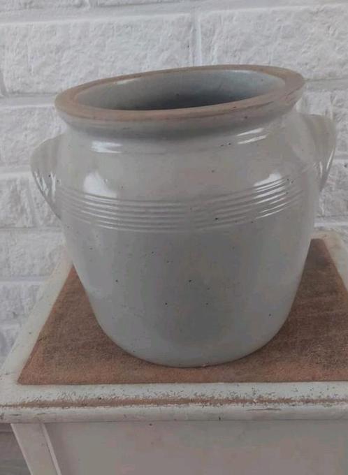 Originele Franse brocante grespot uit Frankrijk, Antiek en Kunst, Antiek | Keramiek en Aardewerk, Ophalen of Verzenden