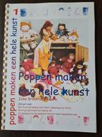 Poppen maken, kleertjespatronen en patroonblad, Hobby en Vrije tijd, Kledingpatronen, Ophalen of Verzenden, Zo goed als nieuw