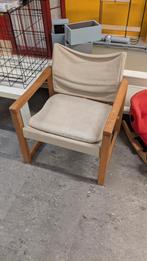 Ikea Diana Safaristoel, Karin Mobring, jaren '70, Huis en Inrichting, Ophalen, Gebruikt, Bruin, Leer