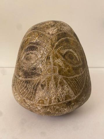 Ica Steen - Precolumbiaans Peru Gezicht beschikbaar voor biedingen