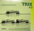Trix 24544 Set (3) Ketelwagens "Wascosa"  SBB, Treinset, Gelijkstroom, Trix, Nieuw
