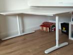 Bekant hoekbureau links, Ophalen, In hoogte verstelbaar, Zo goed als nieuw, Bureau