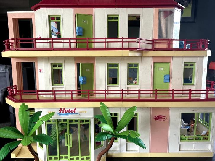 Playmobil Hotel met Kinderdisco, Kinderen en Baby's, Speelgoed | Playmobil, Zo goed als nieuw, Complete set, Ophalen of Verzenden