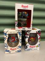 3 Duvel glazen. Loes van Delft, Iwan Smit en Fake, Ophalen, Nieuw, Glas of Glazen, Duvel