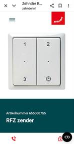 Rf zender voor mv box en wtw. Stork/zehnder., Doe-het-zelf en Verbouw, Ophalen of Verzenden, Nieuw, Ventilator en Afzuiger