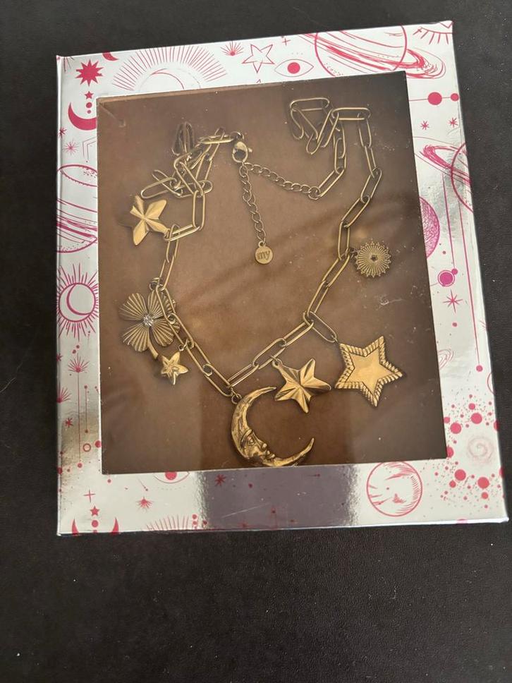 Nieuwe My Jewellery Ketting met Bedels, Sieraden, Tassen en Uiterlijk, Kettingen, Nieuw, Overige materialen, Goud, Met hanger