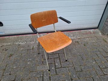 Mooie Industrieel Vintage Armstoel Bureaustoel. Zie omschr,
 beschikbaar voor biedingen