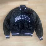 Banlieue varsity jakcet - zwart - maat xs, Zwart, Ophalen of Verzenden, Zo goed als nieuw, Maat 46 (S) of kleiner