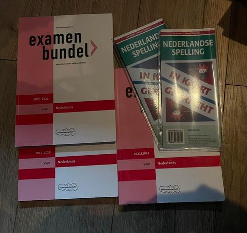 Diverse examenbundels en samengevat VWO, Boeken, Schoolboeken, Zo goed als nieuw, Overige vakken, VWO, Ophalen of Verzenden