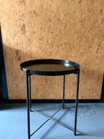 Gladom salontafel met dienblad IKEA, Huis en Inrichting, Overige materialen, Minder dan 55 cm, Rond, Zo goed als nieuw