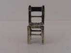 Zilveren miniatuur stoel                                Z224, Antiek en Kunst, Antiek | Goud en Zilver, Ophalen of Verzenden, Zilver