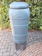 Regenton 120 liter met voet en kraan, Ophalen, Kunststof, Gebruikt, Met kraantje