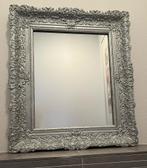Barok spiegel zilverkleurige rand, Huis en Inrichting, Woonaccessoires | Spiegels, Ophalen, Gebruikt, Minder dan 100 cm, Rechthoekig