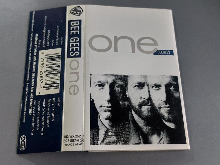 BEE GEES - ONE (MC), Cd's en Dvd's, Cassettebandjes, Zo goed als nieuw, Origineel, Pop, 1 bandje, Ophalen of Verzenden