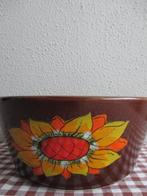 Vintage Schaal Zonnebloem Retro, Verzamelen, Retro, Ophalen of Verzenden, Huis en Inrichting