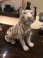 Ronzan beeld groot 65 cm hoog mooi bij capodimonte, Verzamelen, Beelden en Beeldjes, Ophalen of Verzenden, Zo goed als nieuw, Mens