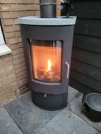 Design Attika houtkachel, Huis en Inrichting, Ophalen, Zo goed als nieuw, Hout, Houtkachel